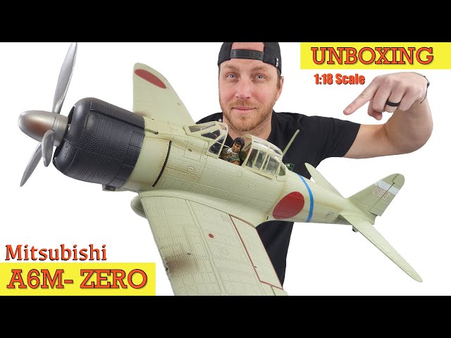 1:18 Mitsubishi “ZERO” Pearl Harbor (UNBOXING!) - YouTube
