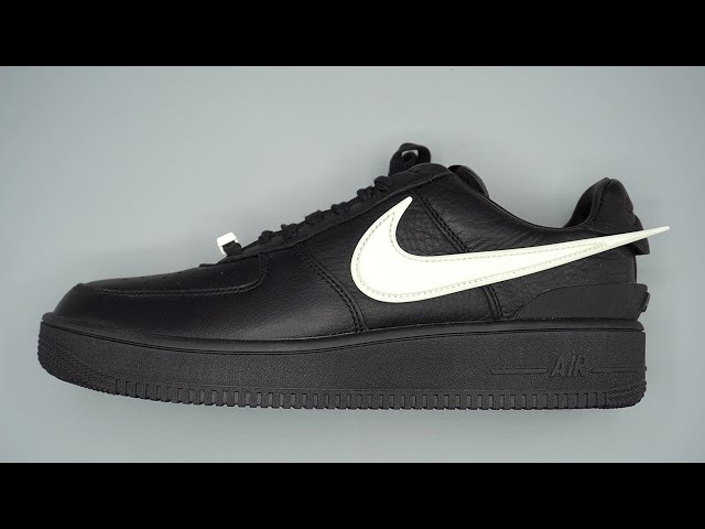 Nike Air Force 1 Low x Ambush Black (Review + On Feet) - YouTube