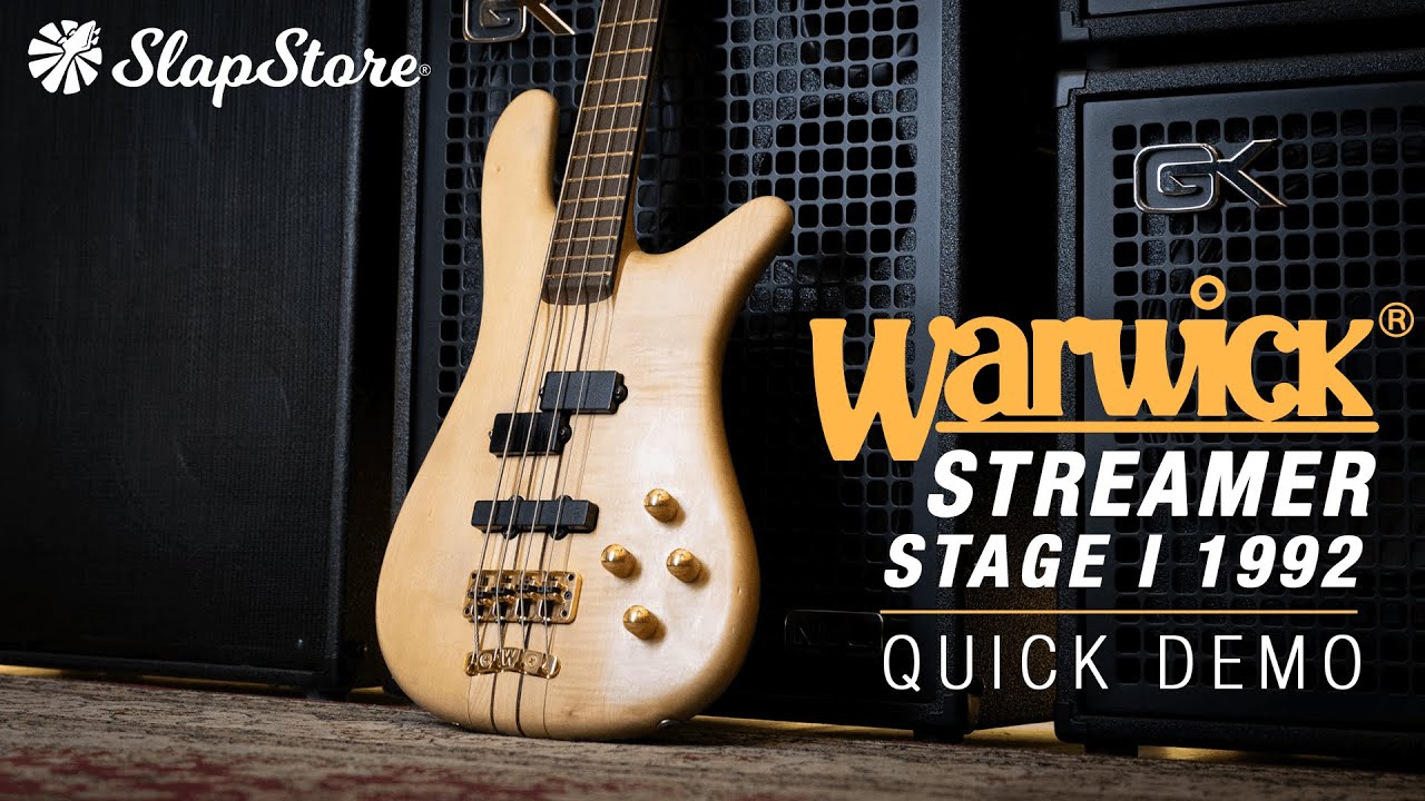 Quick Demo: Warwick Streamer Stage I 1992 (ft. ‪@DavidVause