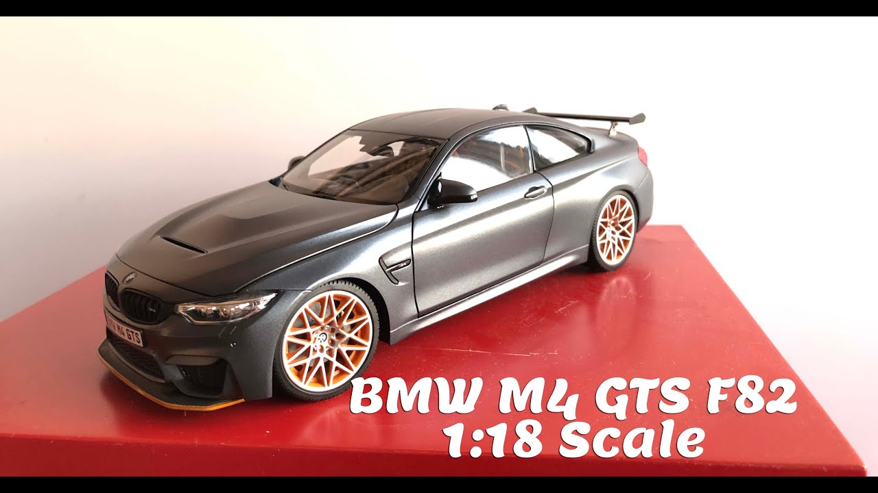 1:18 BMW M4 GTS F82 - Dealer Edition by Minichamps - YouTube