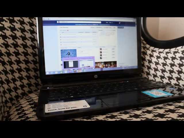 HP Pavilion TouchSmart 14 Sleekbook Review - YouTube