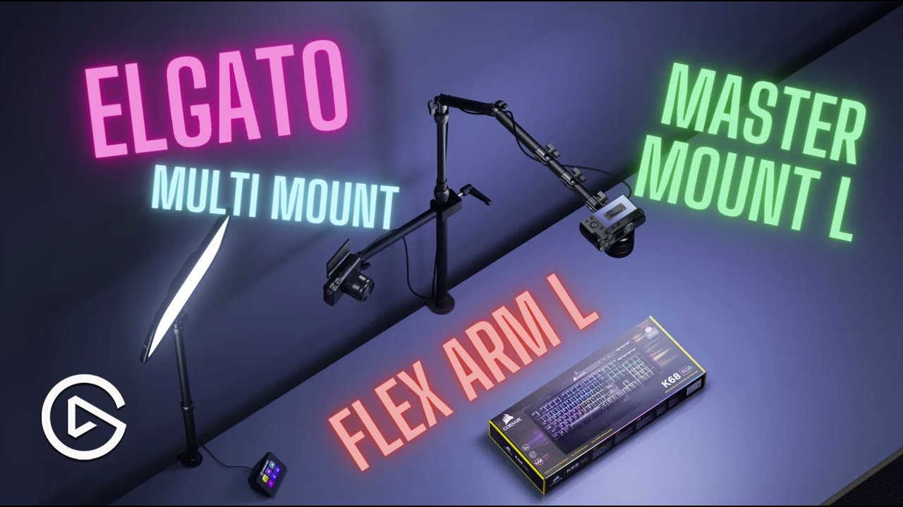 Elgato Multi Mount System | Master Mount L | Flex Arm L