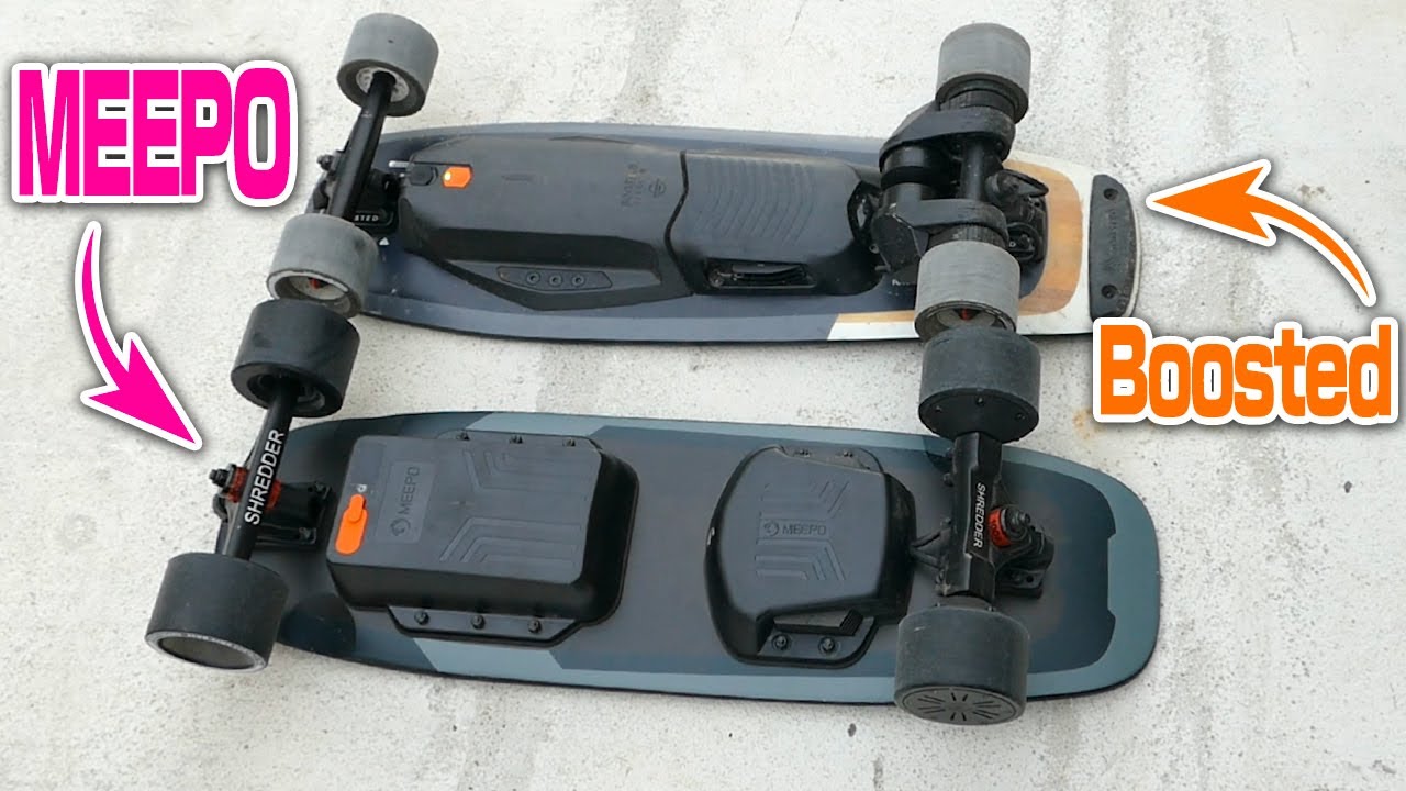 Electric Skateboard] Comparison test of MEEPO MINI2 and Boosted