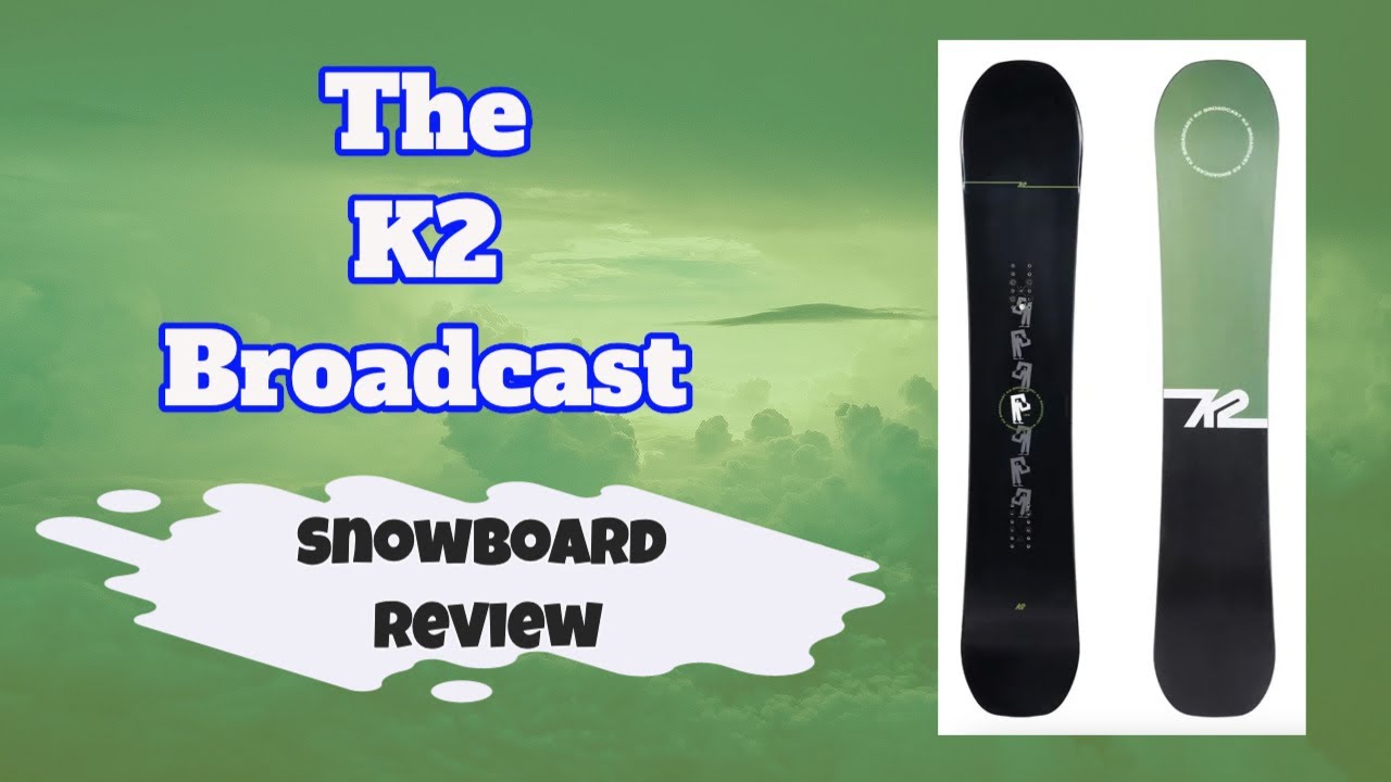 The 2023 K2 Broadcast Snowboard Review - YouTube