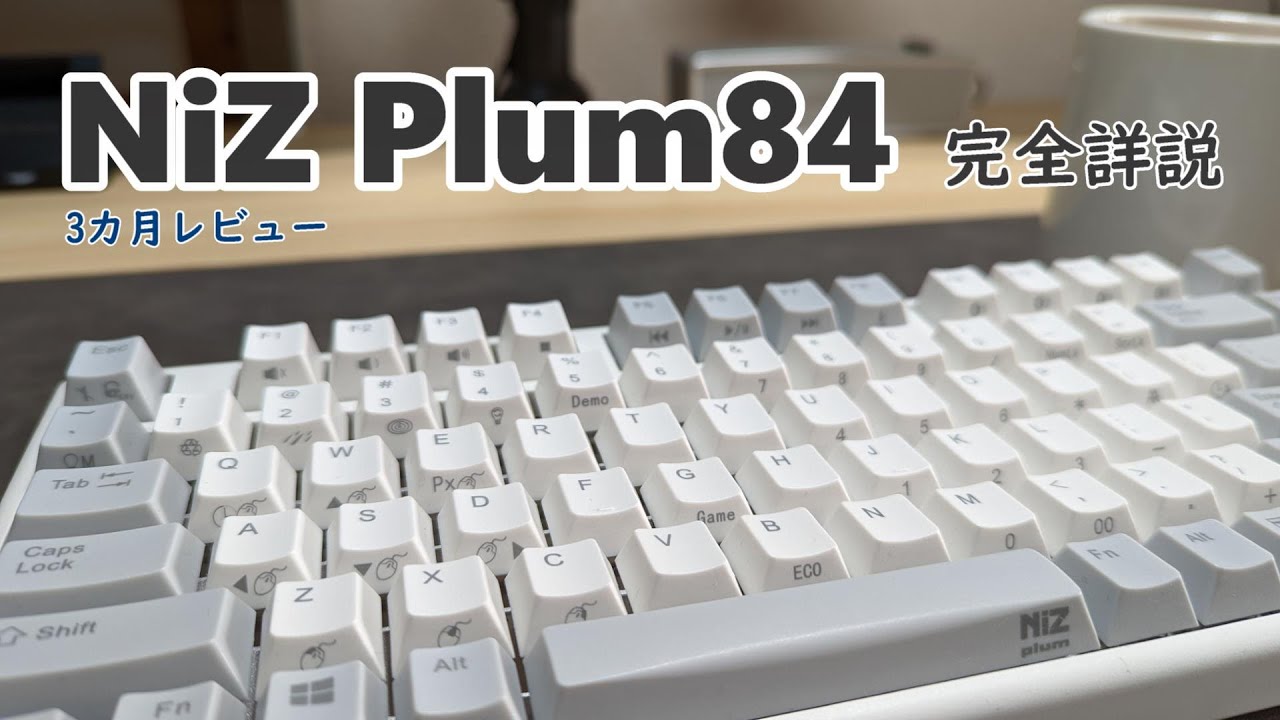 第3の静電容量無接点方式キーボード「NiZ Plum84」利用3カ月 完全