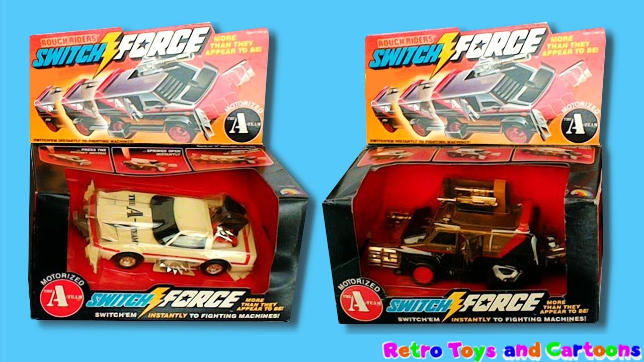 The A-Team Rough Riders Switch Force Commercial Retro Toys and