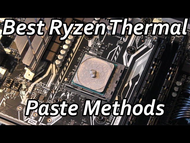 Best Ryzen Thermal Paste Application Methods - YouTube