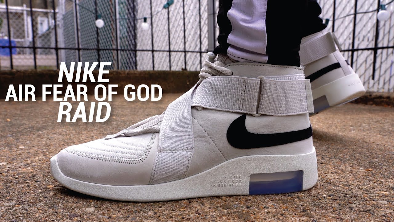 Nike Air Fear of God Raid Review & On Feet - YouTube