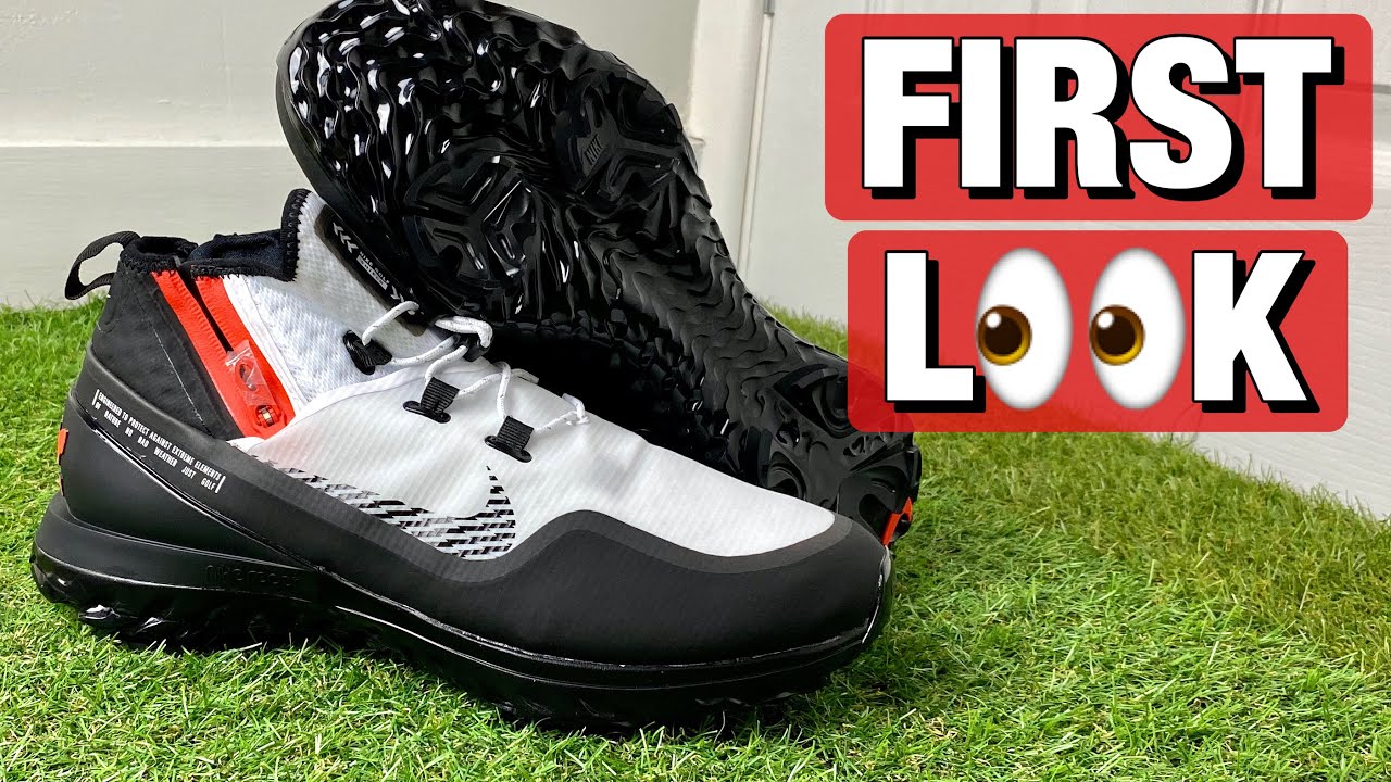 NIKE AIR ZOOM INFINITY TOUR SHIELD GOLF SHOES - First Look at