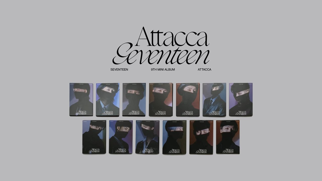 SEVENTEEN (세븐틴) 9th Mini Album 'Attacca' (CARAT VER.)Physical