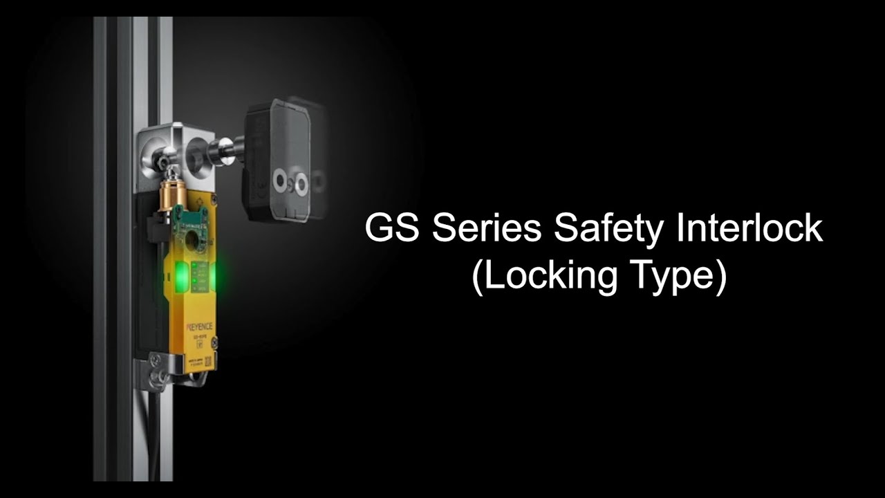 Safety Door Interlock | KEYENCE GS Series - YouTube