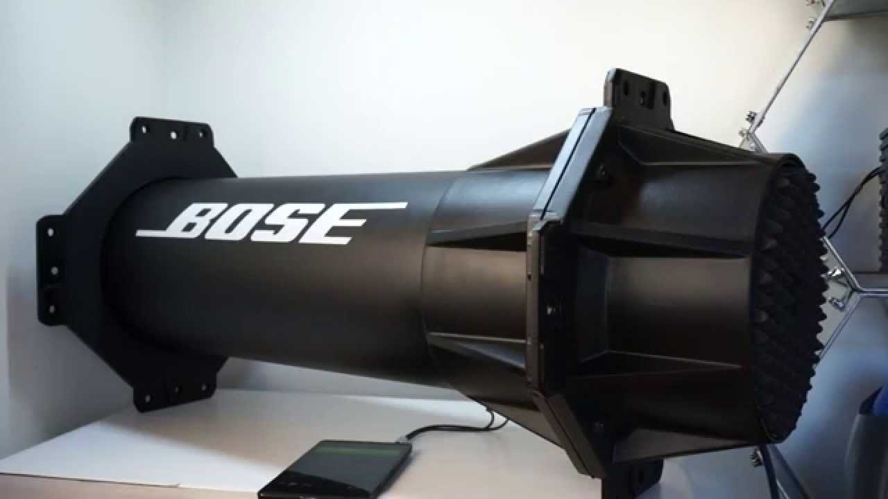 BOSE AWCS キャノンウーファー - YouTube