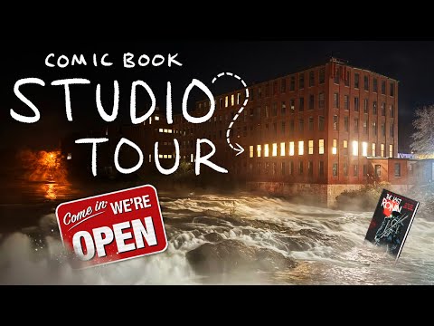 My Dream Studio — Inside TMNT COMIC ARTIST'S 100+ Year Old Maine