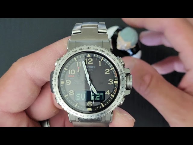 Casio PRW-50T Protrek - YouTube