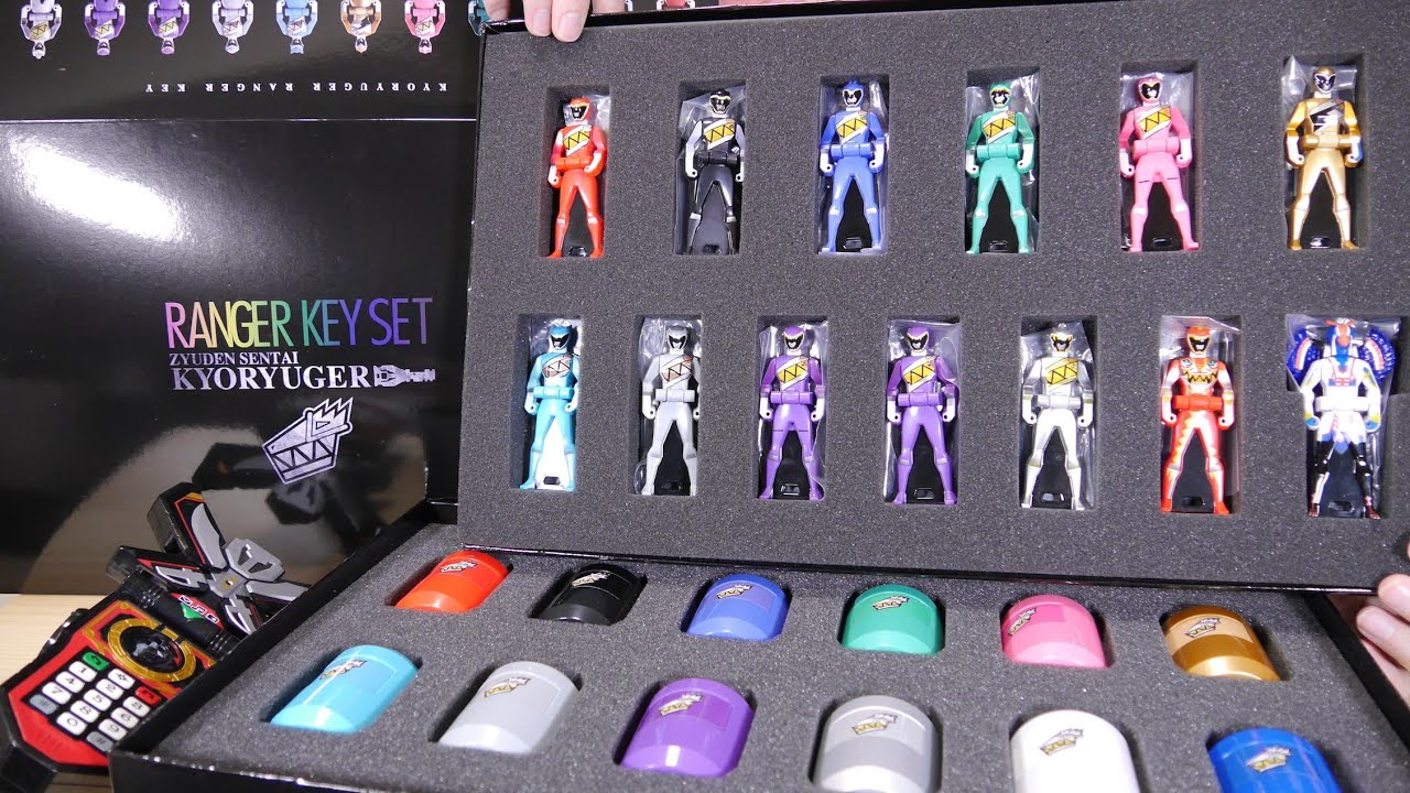 千葉繁サウンドが聞ける音声デバイス付属！レンジャーキーセット 獣電