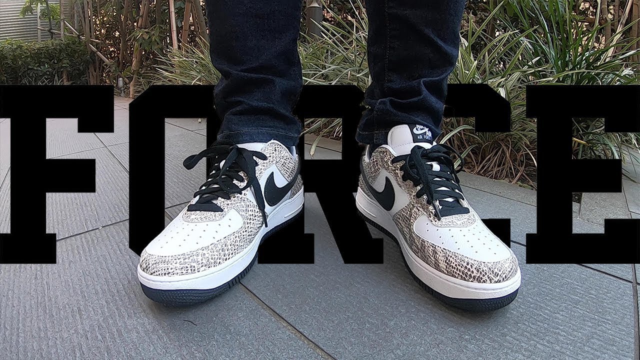 5年ぶりのAF1はやっぱ良かった -AIR FORCE 1 COCOA SNAKE Unboxing