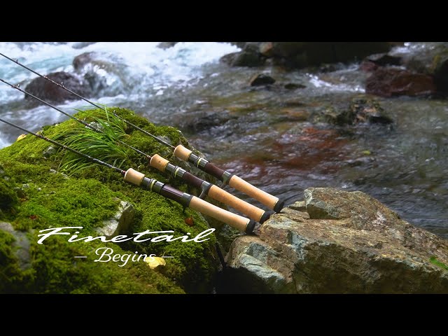 製品解説】渓流ロッド ファインテール ビギンズ - YouTube