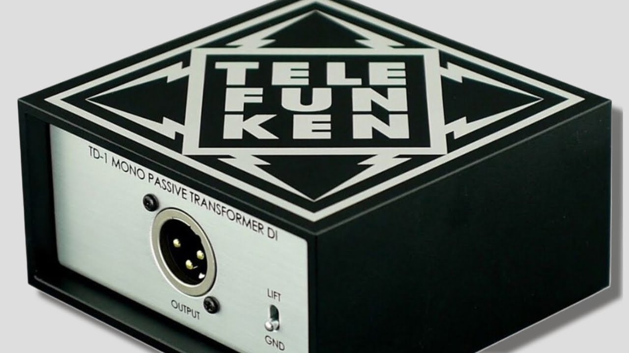 Telefunken TDP-1 - What Does it Sound Like? BASS EDITION - YouTube