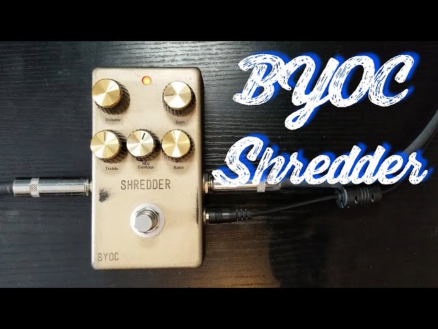 BYOC Shredder | Marshall Shredmaster clone - YouTube