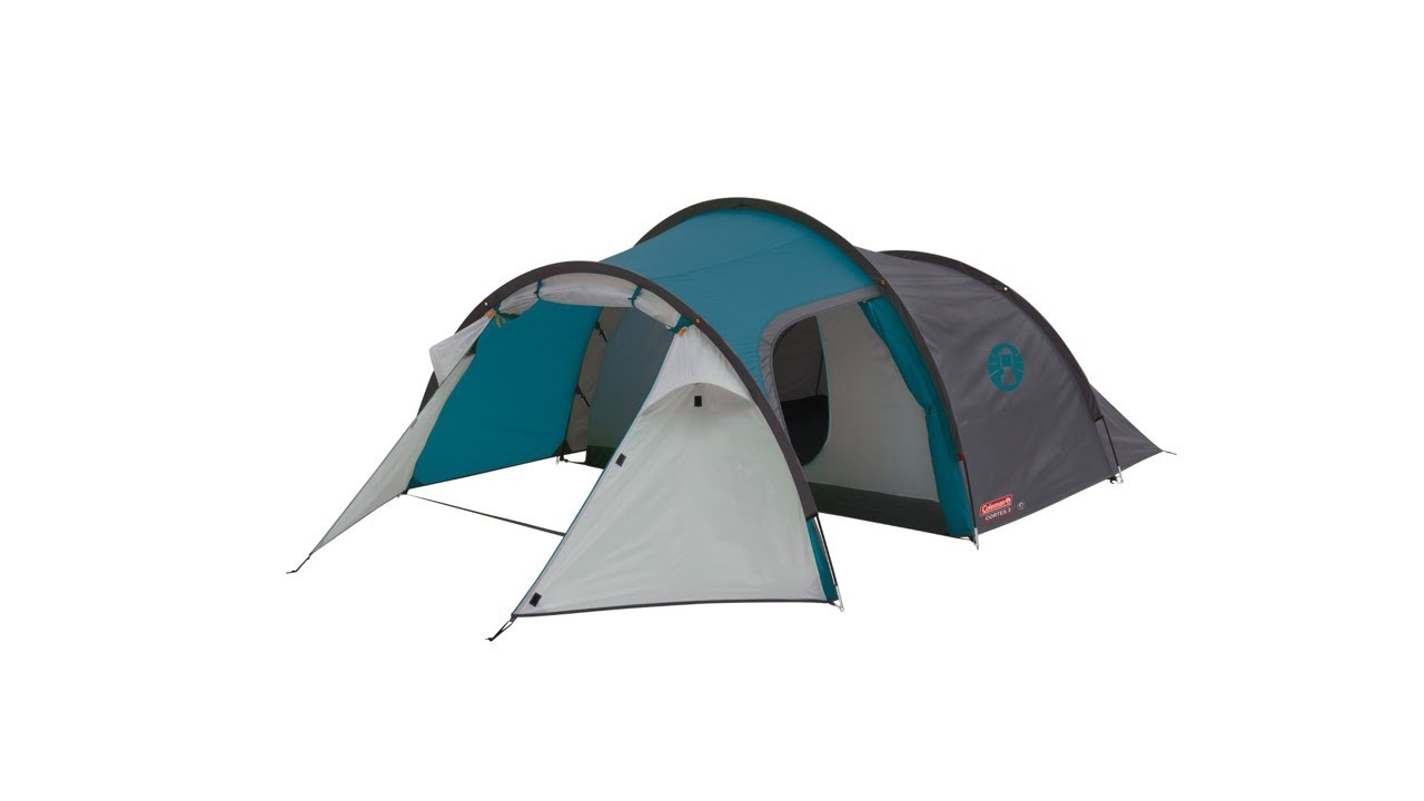 Coleman Cortes 3 Tent Blue | i-rewardshop.com - YouTube