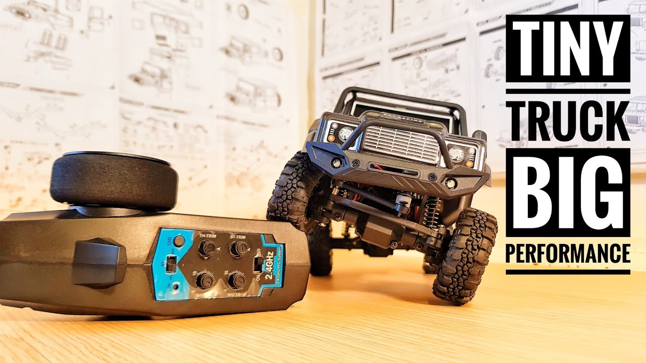 RGT 136240 V2 1/24 Scale Mini Trail Truck Review - YouTube