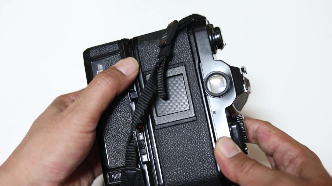 Nikon FM2 + MD-12 shutter sound - YouTube