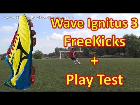 Mizuno Wave Ignitus 3 Review - Freekicks + Play Test - YouTube