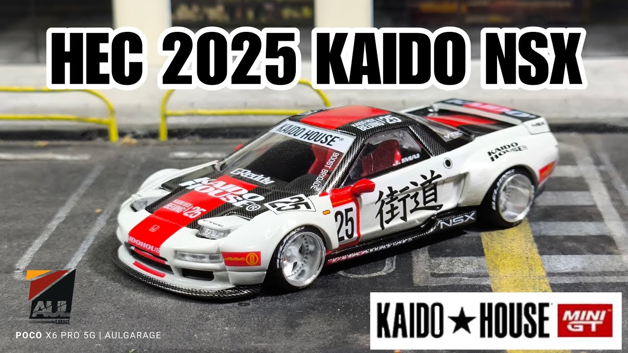 Kaido House Mini GT HEC Beijing 2025 Exclusive. Honda NSX. Full