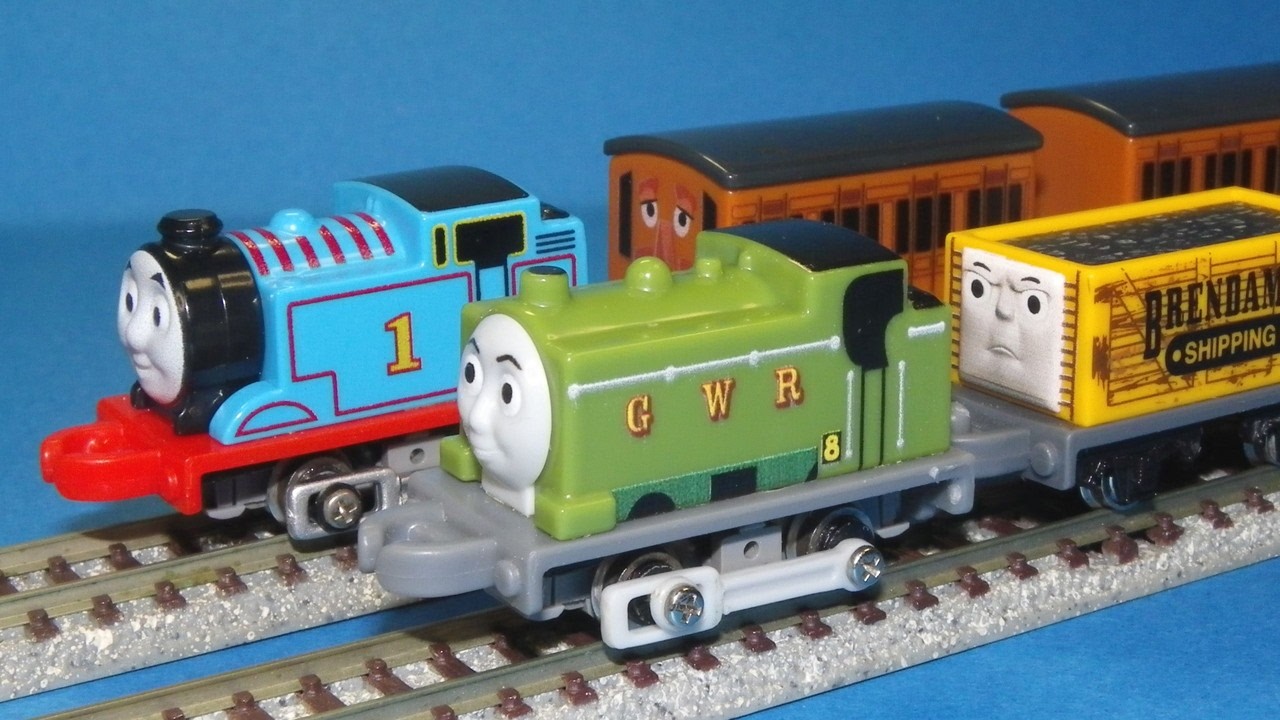 Thomas & Friends】 MINIS Duck → N Gauge 【 model railway 】 - YouTube
