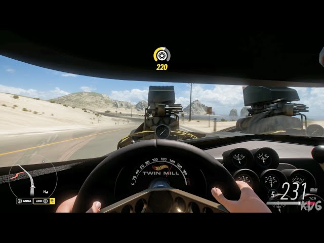 Forza Horizon 5 - Hot Wheels Twin Mill 1969 - Cockpit View