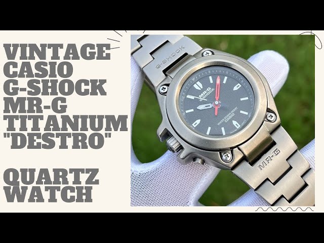 Vintage Casio G-Shock MR-G Titanium 