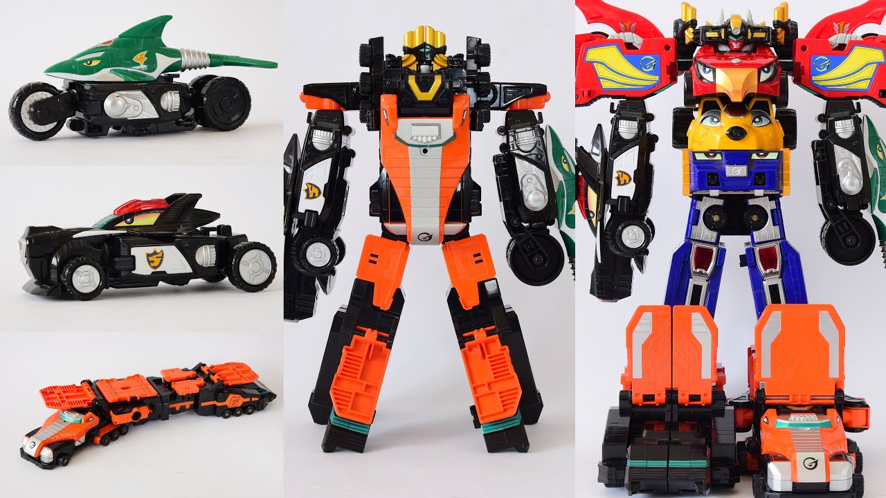 TMT][1517] DX GunBir-Oh! 炎神合体ガンバルオー! Engine Sentai Go