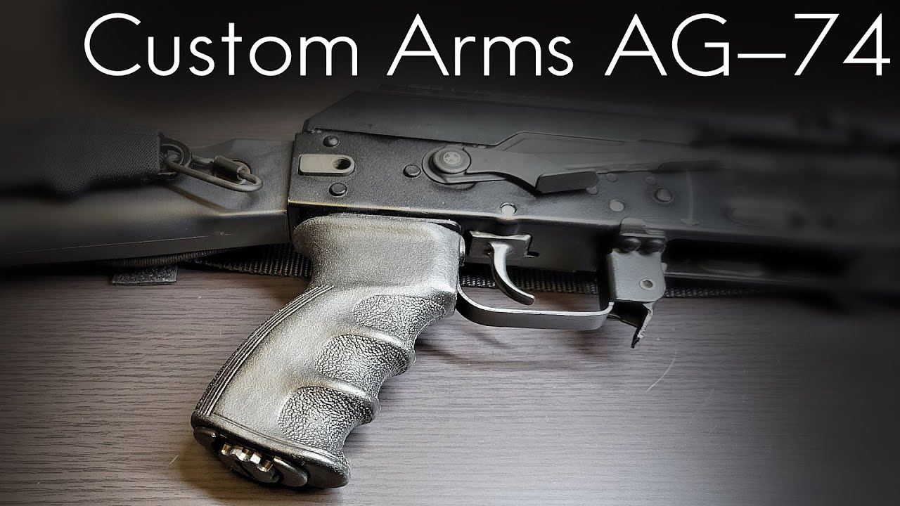 Custom Arms AG-74 PRO Pistol Grip Installation & Review - YouTube