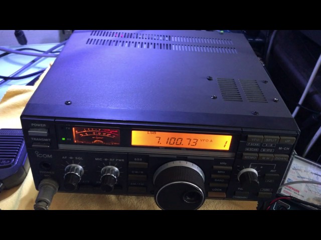 IC-726 無音状態でノイズ 【2017/05/08】 - YouTube