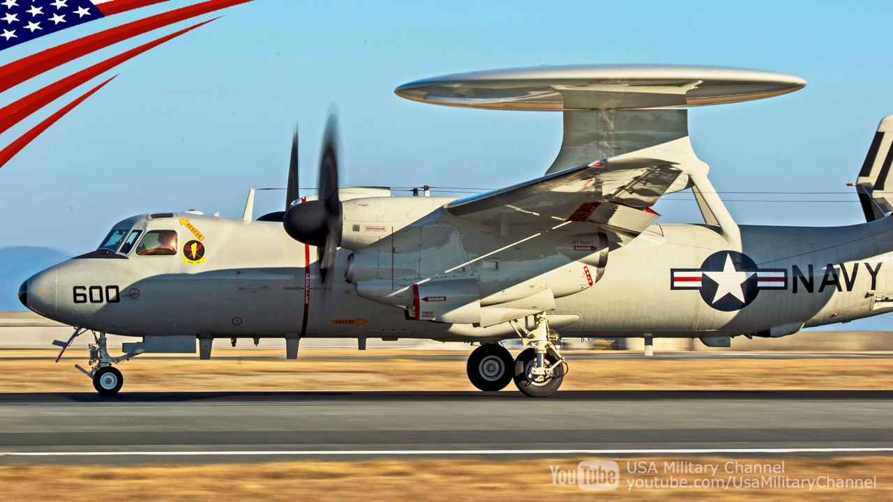 E-2D Advanced Hawkeye Deploy for First Time at MCAS Iwakuni, Japan