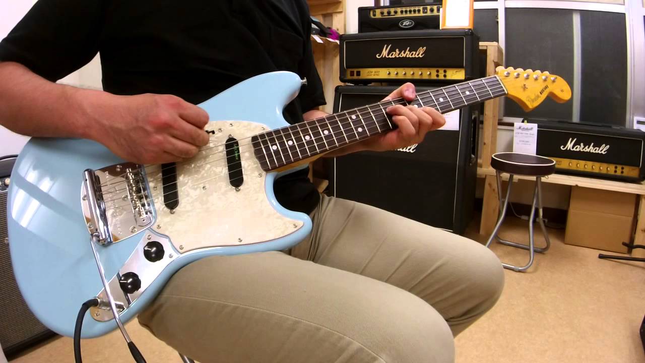 Fender Japan MG65 Mustang With Lace Sensor Sound Check ③ Arming