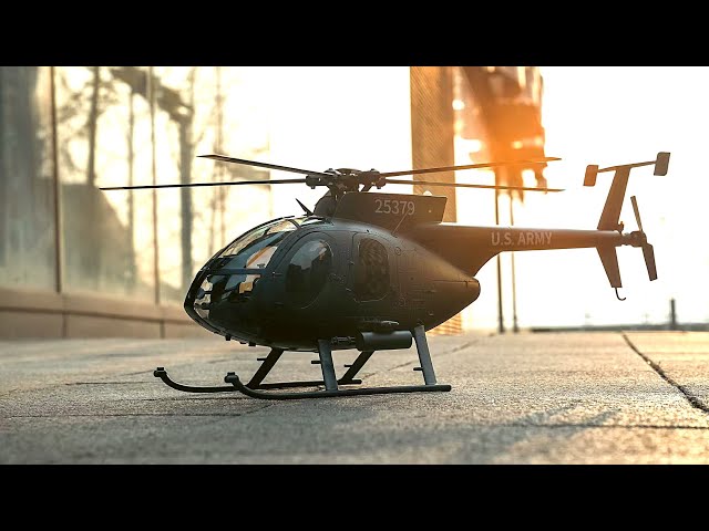 YUXIANG F119S GPS MD500 1:16スケール・MH-6 Little Bird 戦闘機