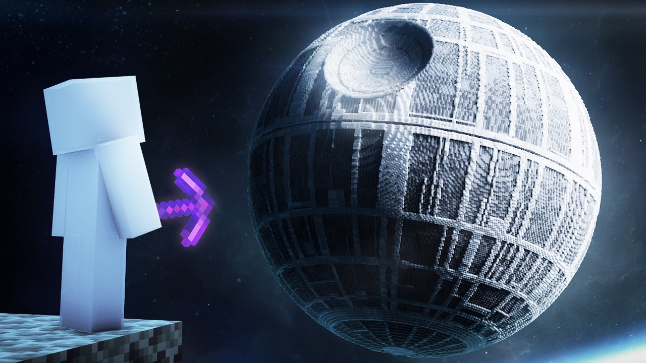 How I Built the Death Star in Minecraft Hardcore - YouTube
