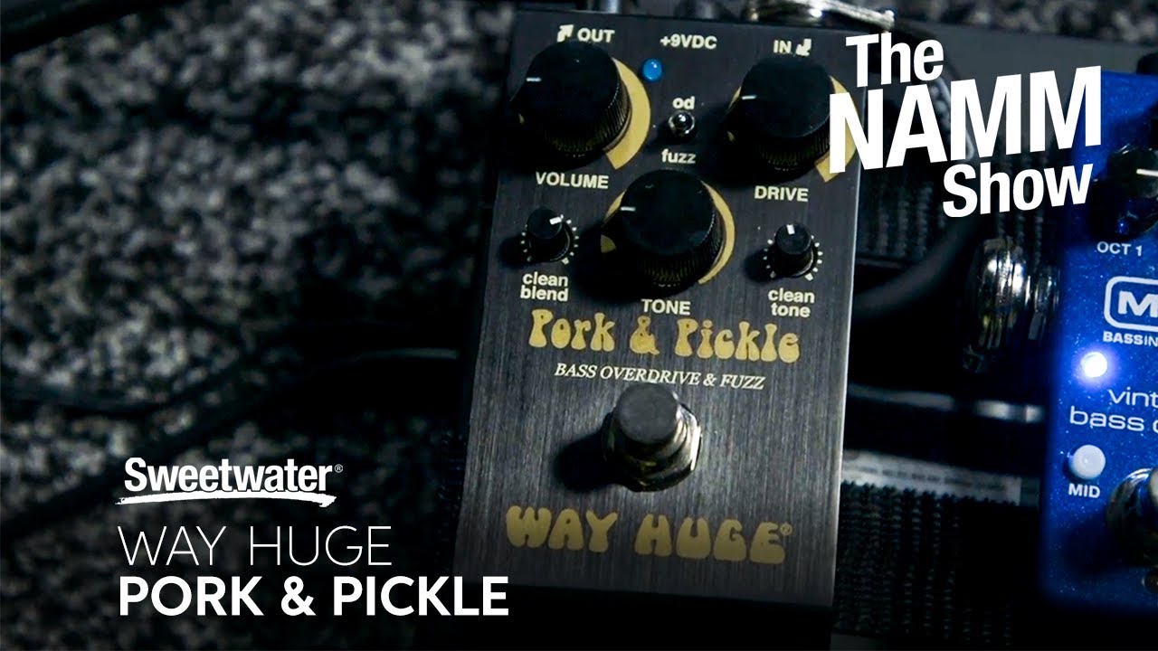 Way Huge WM91 Smalls Pork & Pickle - ベース用オーバードライブ