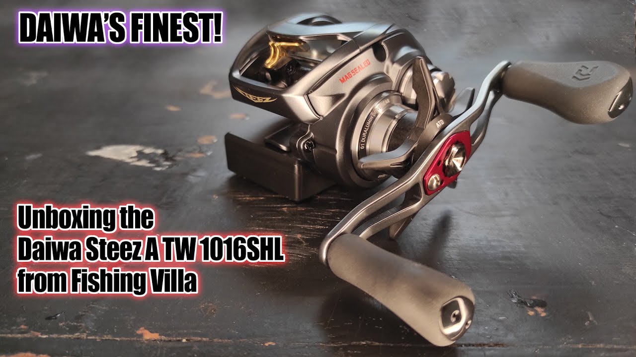 THIS IS IT!!! Unboxing the Daiwa Steez A TW 1016 SHL I Baitcasting