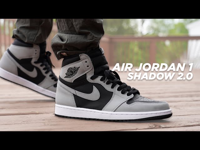 Air Jordan 1 SHADOW 2.0 REVIEW & On Foot - YouTube