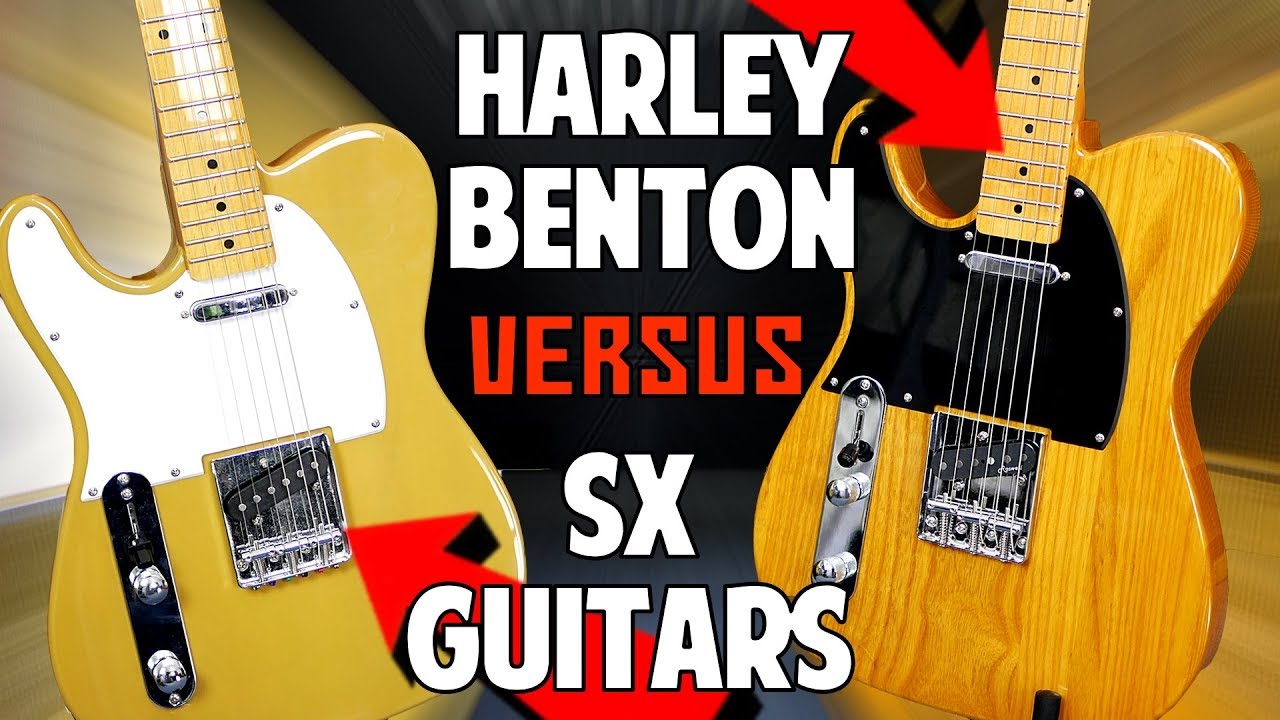 Harley Benton TE-52 Telecaster vs SX VTG Series Telecaster (The