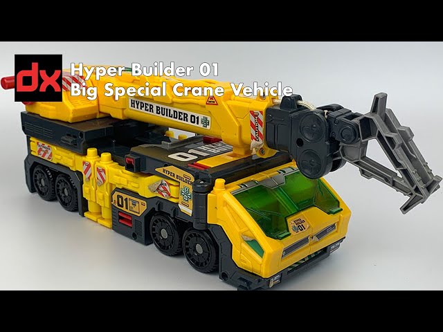 Tomica Hyper Builder 01 Big Special Crane Vehicle - CollectionDX