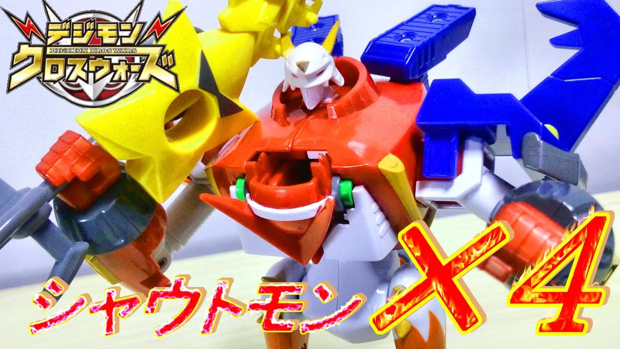 Digimon + Digimon = Combined Robot!?] Digimon Cross Wars Digimon