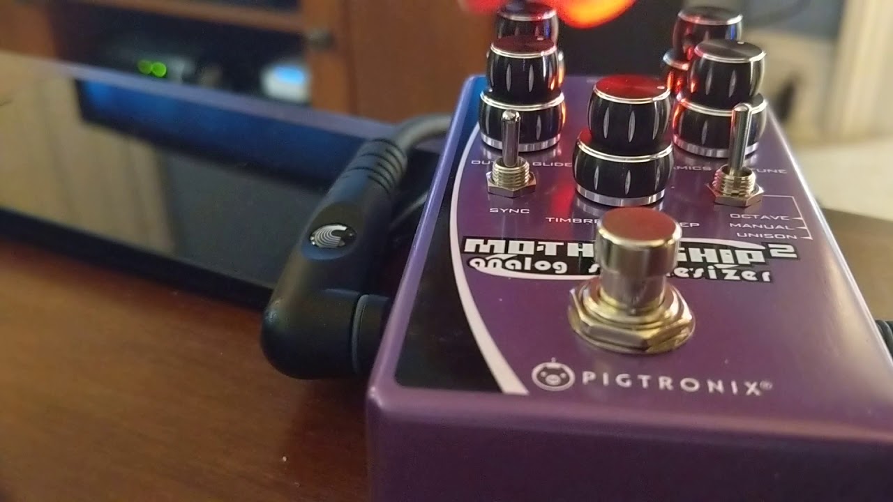 PIGTRONIX 「Mothership 2 Analog Synthesizer」を弾いてみました