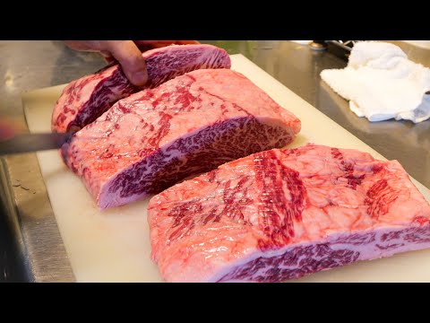 No fear of deficit! Premium A5 steak! Brilliant dishes made by