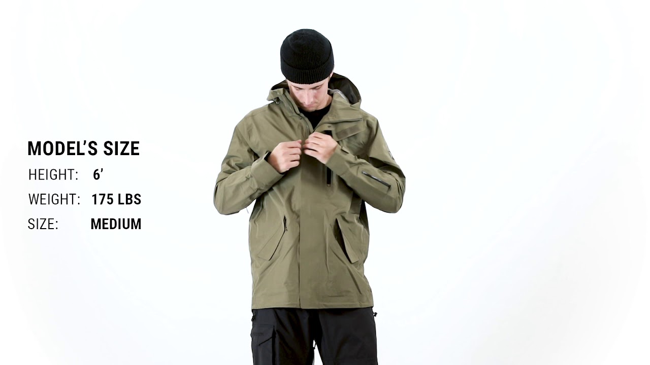 Holden M-51 3-Layer Fishtail Snowboard Jacket Fit Review – Tactics