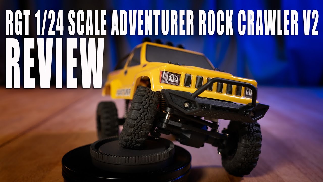 RGT 1/24 Scale RC Adventure Rock Crawler V2 Review - RGT/136240Y