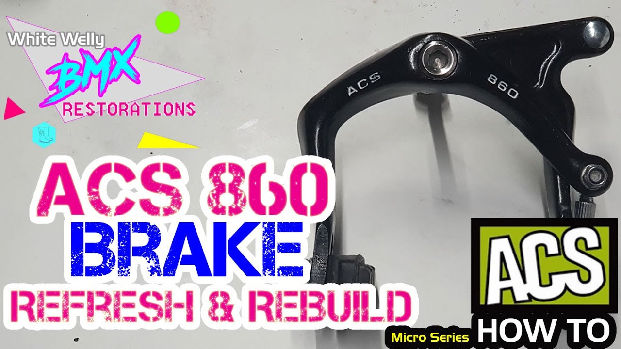 ACS 860 Brake Restore & Rebuild #ACS #Americancyclesystems #bmx