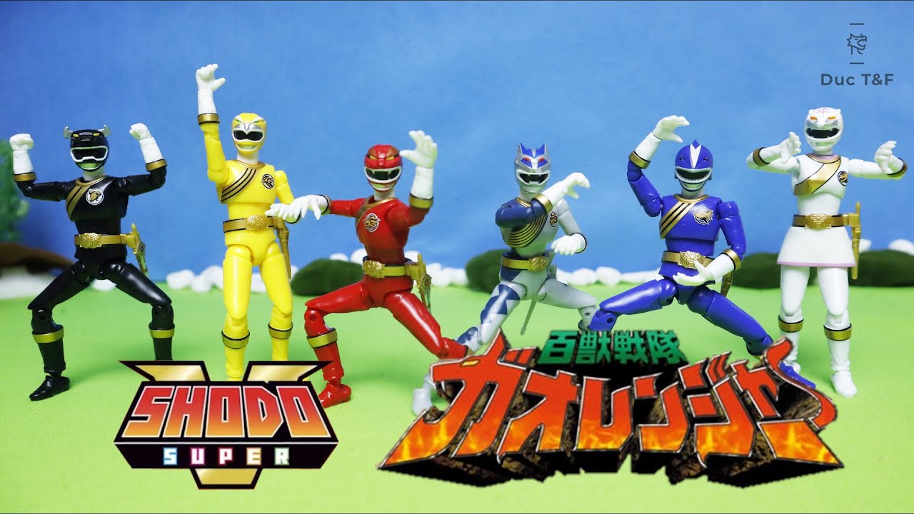 SHODO SUPER Hyakujuu Sentai Gaoranger | 百獣戦隊ガオレンジャー
